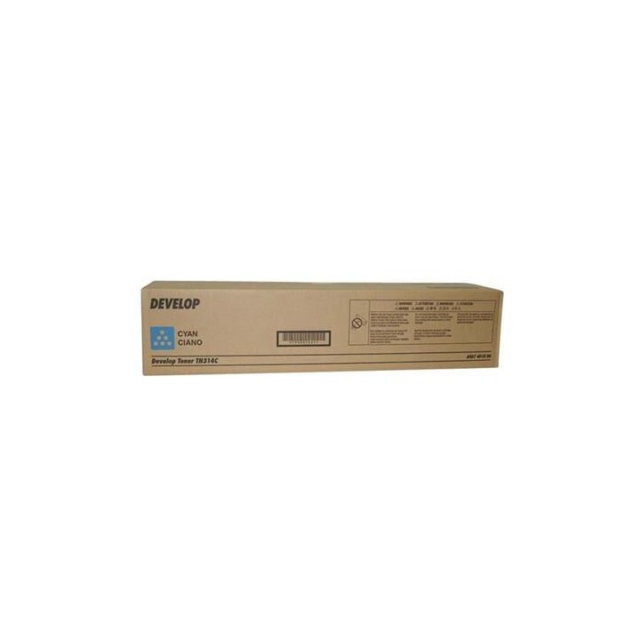 Toner Originale Ciano A0D74D1, TN-314C DEVELOP Conf.1
