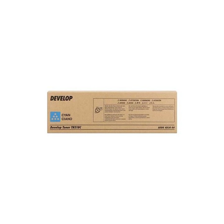 Toner Originale Ciano A0DK4D3, TN-318 DEVELOP Conf.1 - Pag.8000