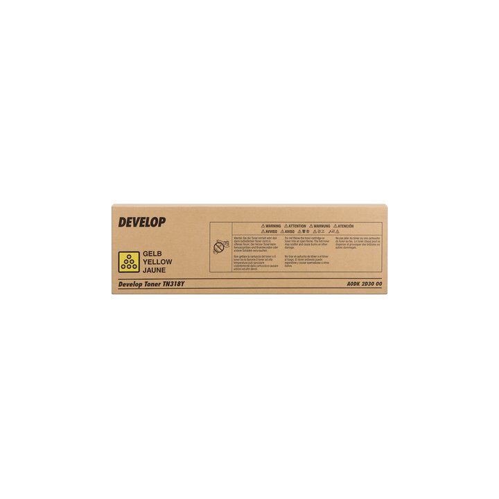 Toner Originale Giallo A0DK2D3, TN-318 DEVELOP Conf.1 - Pag.8000