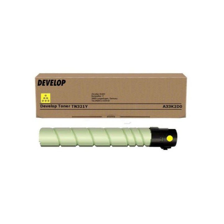 Toner Originale Giallo A33K2D0, A33K2DA, TN-321AY., TN-321Y. DEVELOP Conf.1 - Pag.25000