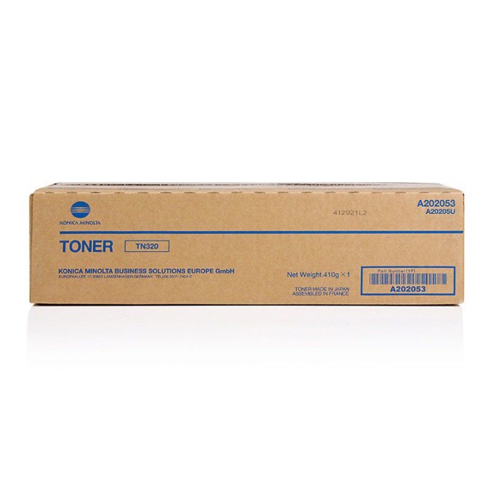 Toner Originale A202053, TN320 MINOLTA Conf.1 - Pag.20000