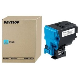 Toner Originale Ciano A0X54D5, TNP-51C DEVELOP Conf.1 - Pag.5000