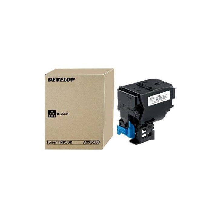 Toner Originale Nero A0X51D7, TNP-50K DEVELOP Conf.1 - Pag.5000
