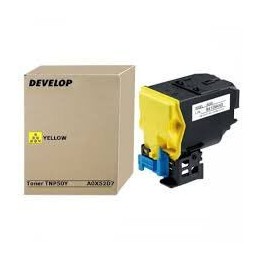 Toner Originale Giallo A0X52D7, TNP-50Y DEVELOP Conf.1 - Pag.5000