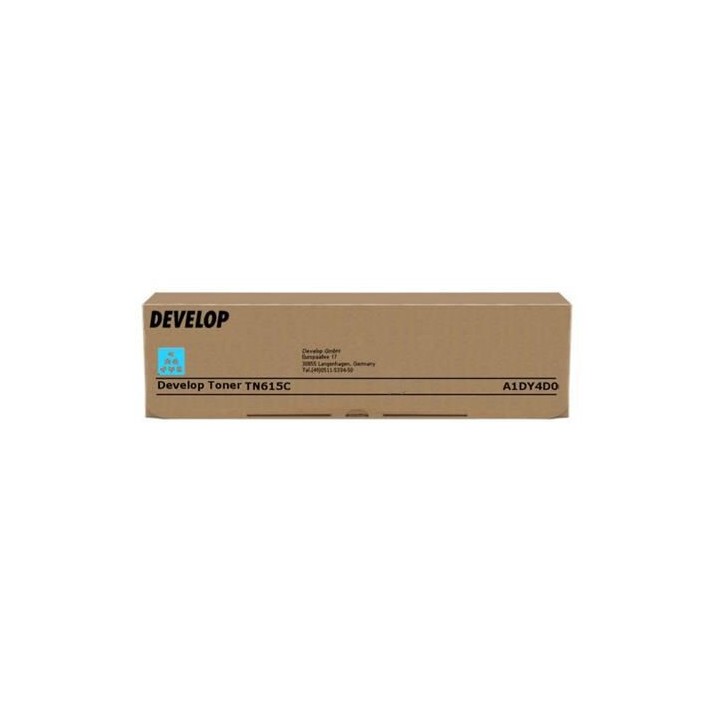 Toner Originale Ciano A1DY4D0, TN-615C DEVELOP Conf.1 - Pag.75000