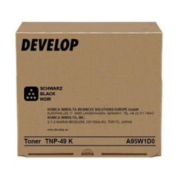 Toner Originale Nero A95W1D0, TNP-49K DEVELOP Conf.1 - Pag.13000