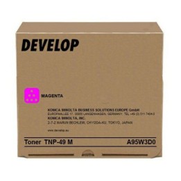 Toner Originale Magenta A95W3D0, TNP-49M DEVELOP Conf.1 - Pag.12000