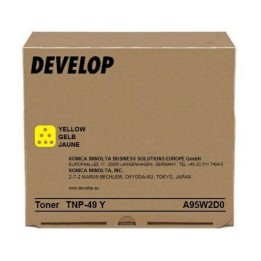Toner Originale Giallo A95W2D0, TNP-49Y DEVELOP Conf.1 - Pag.12000
