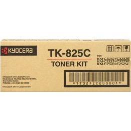 Toner Originale Ciano (TK-825C) 1T02FZCEU0, TK-825C MITA/KYOCERA Conf.1 - Pag.7000