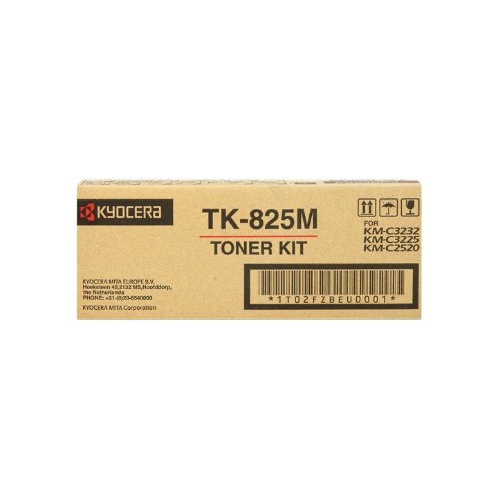 Toner Originale Magenta (TK-825M) 1T02FZBEU0, TK-825M MITA/KYOCERA Conf.1 - Pag.7000