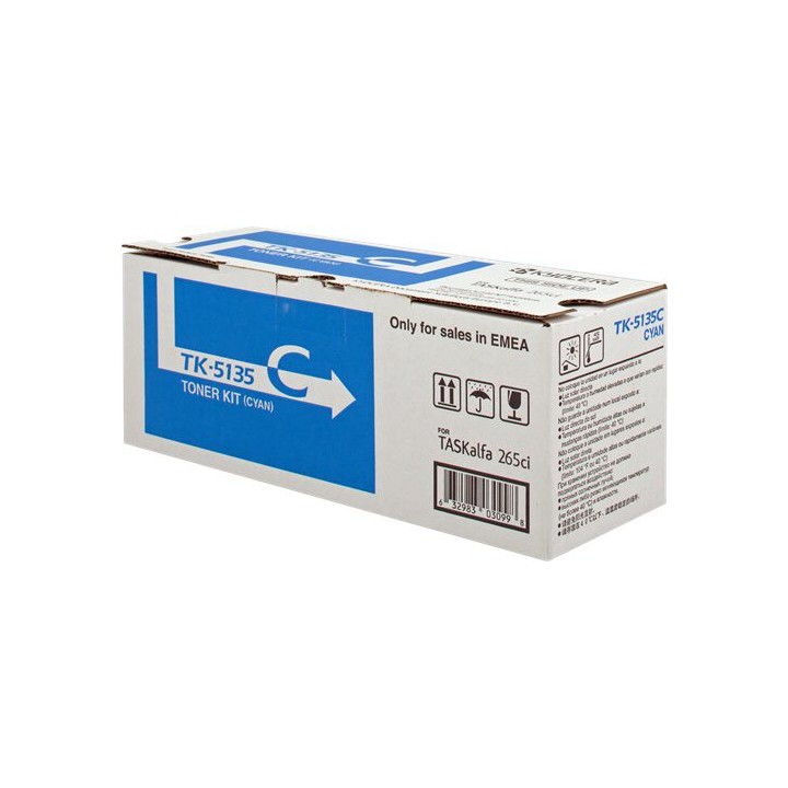 Toner Originale Ciano (TK-5135C) 1T02PACNL0, TK-5135C MITA/KYOCERA Conf.1 - Pag.5000