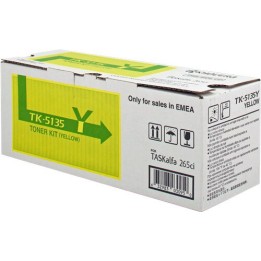 Toner Originale Giallo (TK-5135Y) 1T02PAANL0, TK-5135Y MITA/KYOCERA Conf.1 - Pag.5000