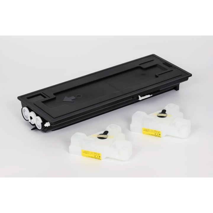 Toner Neutro (con Chip) + 2 Vaschette Recupero (TK-435) 1T02KH0NL0, TK-435 MITA/KYOCERA Conf.1 - Pag.15000
