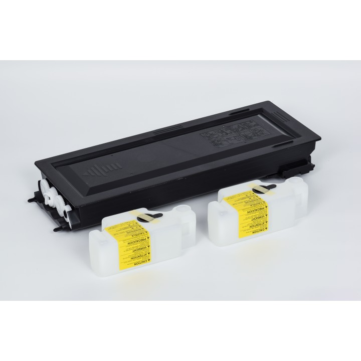 Toner Neutro (con Chip) + 2 Vaschette Recupero Toner B0878 OLIVETTI Conf.1 - Pag.20000