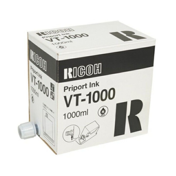 Inchiostro Kit Originale Nero (1000cc) 817140, PINKNERO1000 RICOH Conf.1x5