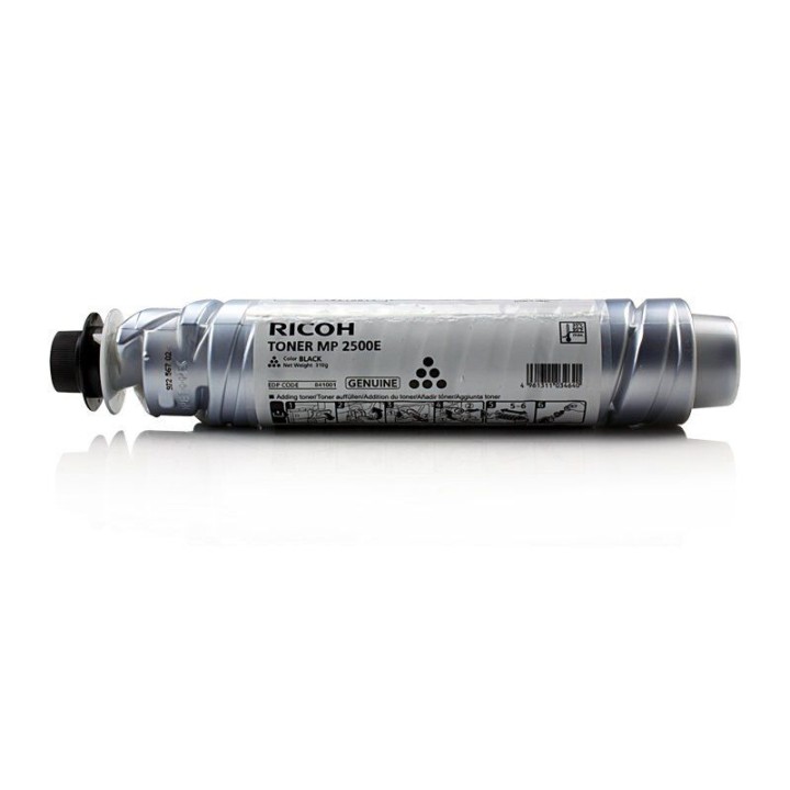 Toner Originale 841001, 841040, 842343, 89040250, K237, Type MP2500E RICOH Conf.1