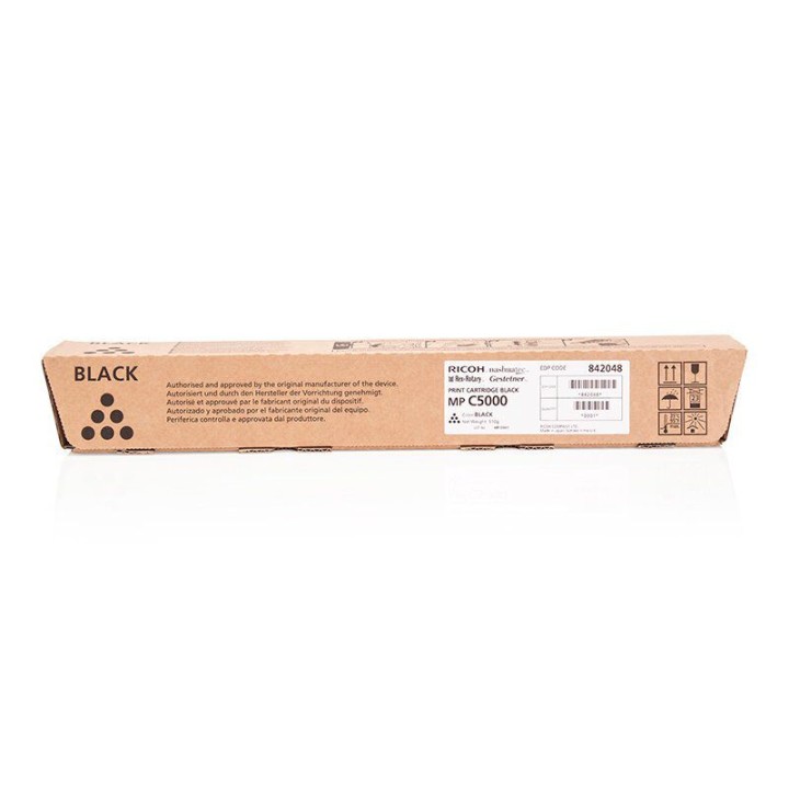 Toner Originale Nero 841160, 841176, 842048, MPC5000BLK RICOH Conf.1 - Pag.23000