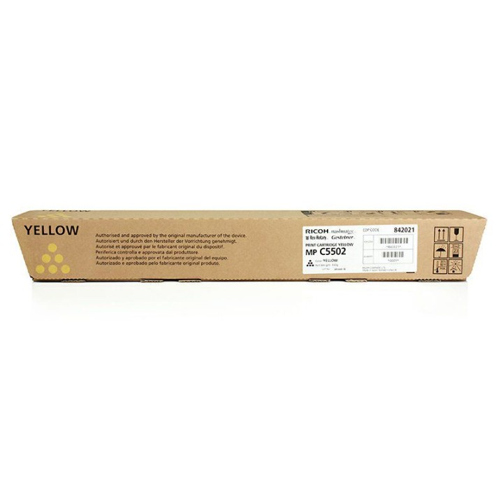 Toner Originale Ciano 841686, 841762, 842023, RHC5502ECYN RICOH Conf.1