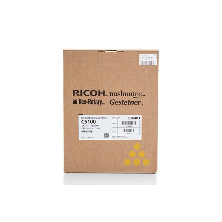 Toner Originale Giallo 828226, 828403 RICOH Conf.1 - Pag.30000
