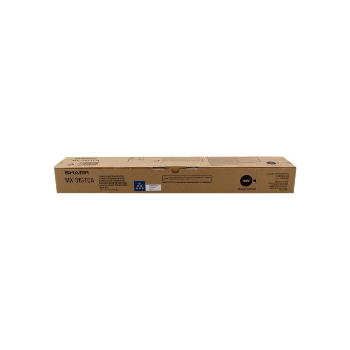 Toner Originale Ciano MX-31GTCA SHARP Conf.1