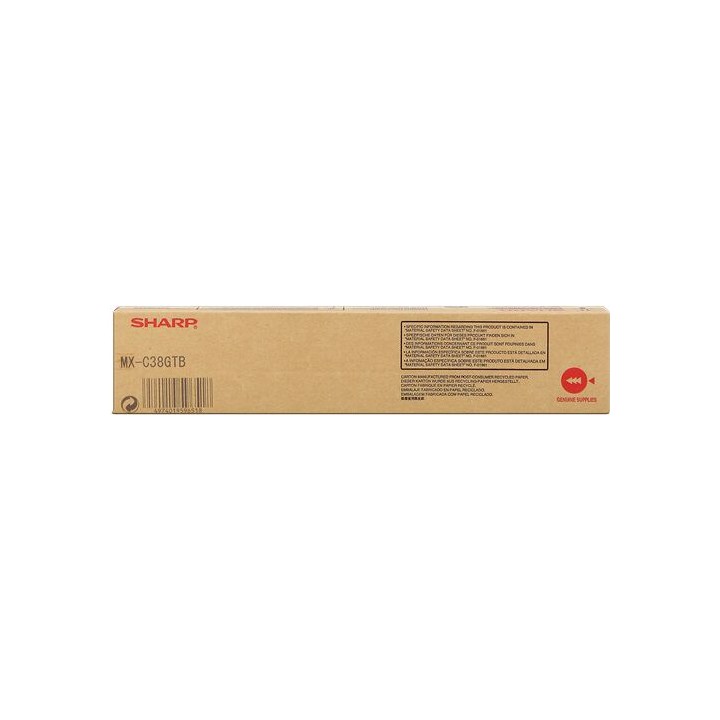 Toner Originale Nero MX-C38GTB SHARP Conf.1