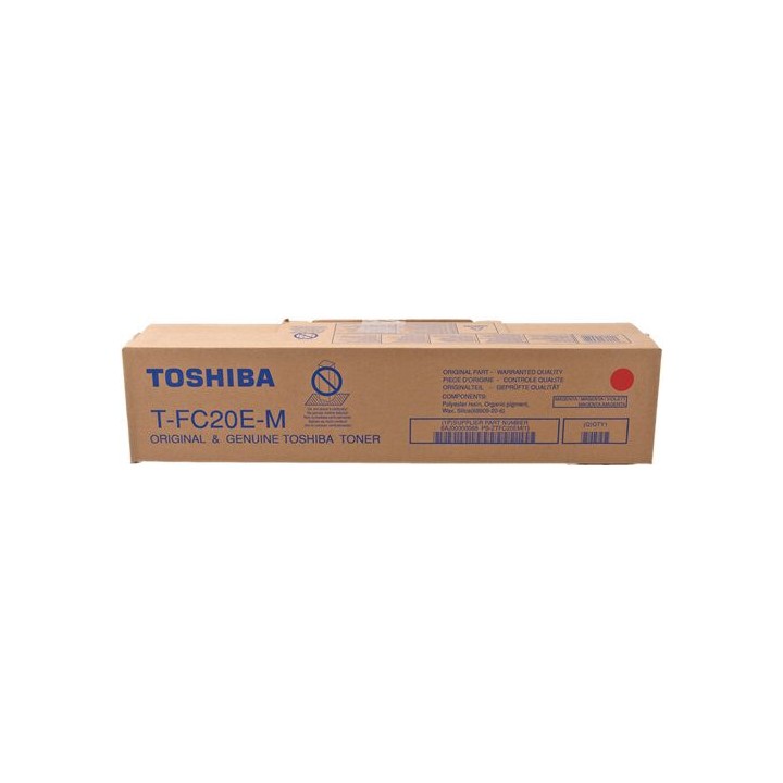 Toner Originale Magenta (T-FC20EM) 6AJ00000068, 6AJ00000266, T-FC20EM TOSHIBA Conf.1 - Pag.16800