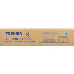 Toner Originale Ciano (T-FC28E-C) 6AJ00000046, 6AJ00000277, 6AK00000079, T-FC28E-C TOSHIBA Conf.1 - Pag.24000