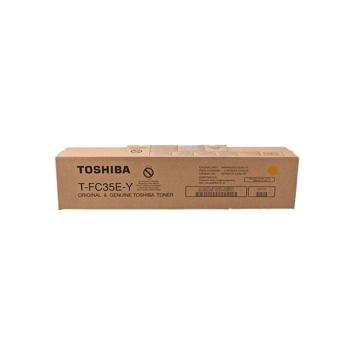 Toner Originale Giallo (T-FC35EY) 6AG00001531, 6AJ00000053, T-FC35EY TOSHIBA Conf.1 - Pag.29500