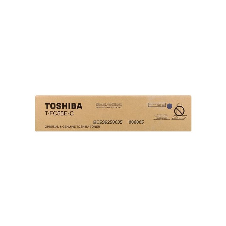 Toner Originale Ciano (T-FC55E-C) 6AK00000114, 6AK00000462, T-FC55E-C TOSHIBA Conf.1 - Pag.26500