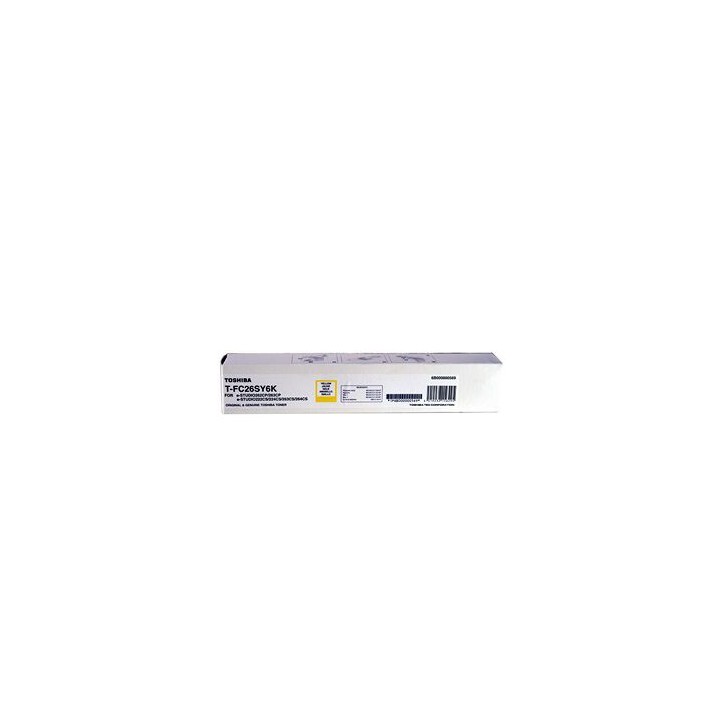 Toner Originale Giallo (T-FC26SY) 6B000000569, 6B000001096, 6B000001348, T-FC26S-Y TOSHIBA Conf.1 - Pag.6000