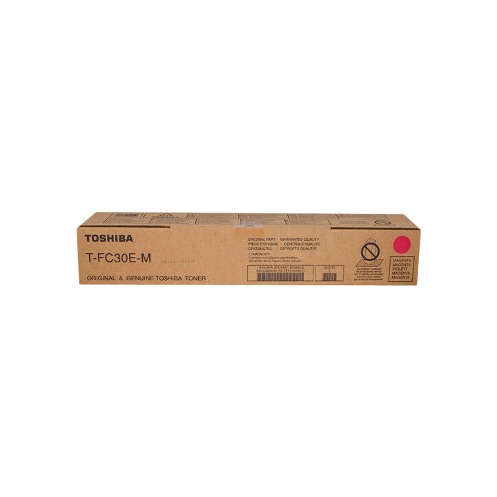Toner Originale Magenta (T-FC30EM) 6AG00004452, 6AJ00000097, 6AJ00000206, 6AJ00000283, T-FC30EM TOSHIBA Conf.1 - Pag.33600