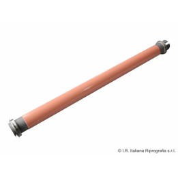 Rullo Fusore Superiore PFA (con Cuscinetti) Compatibile XEROX Conf.1