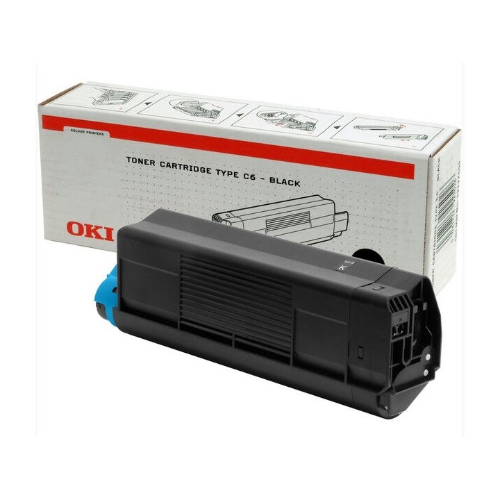 Cartuccia Toner Originale Nero 42127408 OKI Conf.1 - Pag.5000