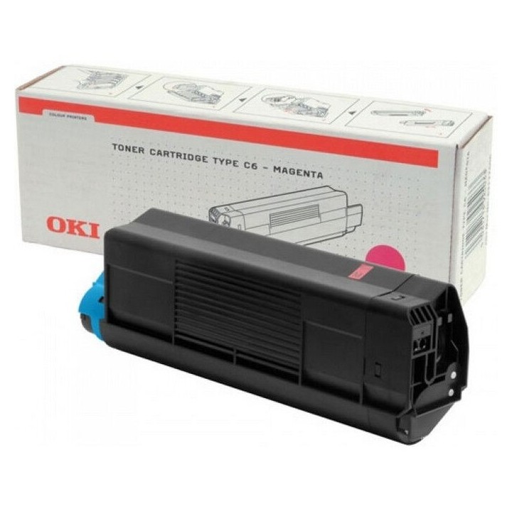 Cartuccia Toner Originale Magenta 42127406 OKI Conf.1 - Pag.5000