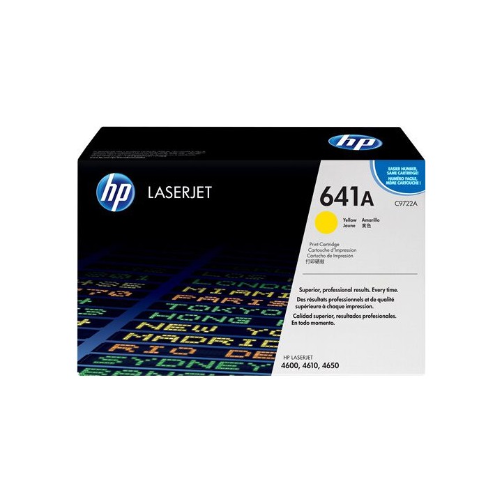 Cartuccia Originale Giallo (641A) 641A, C9722A HP Conf.1 - Pag.8000