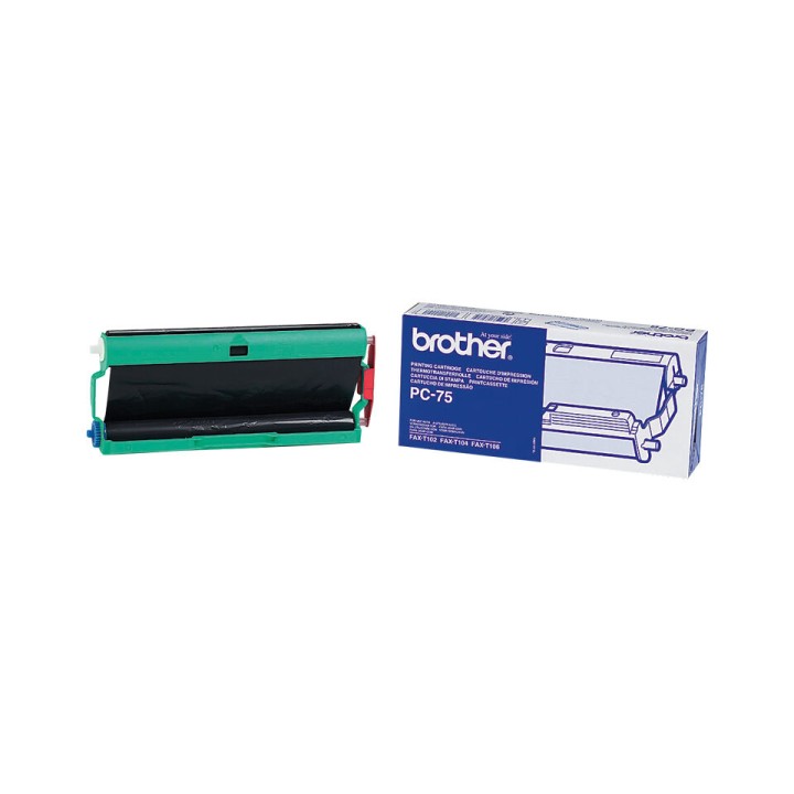 Cartuccia Toner Originale + Ink Film PC-75 BROTHER Conf.1