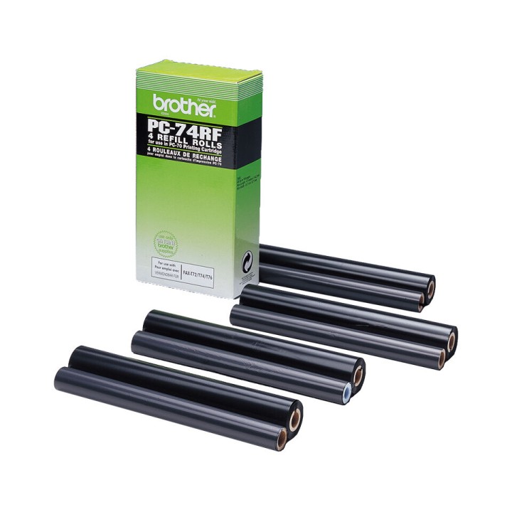 Ink Film Kit Originale PC-74RF BROTHER Conf.1x4