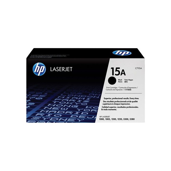 Cartuccia Originale Nero (15A) 15A, C7115A HP Conf.1 - Pag.2500