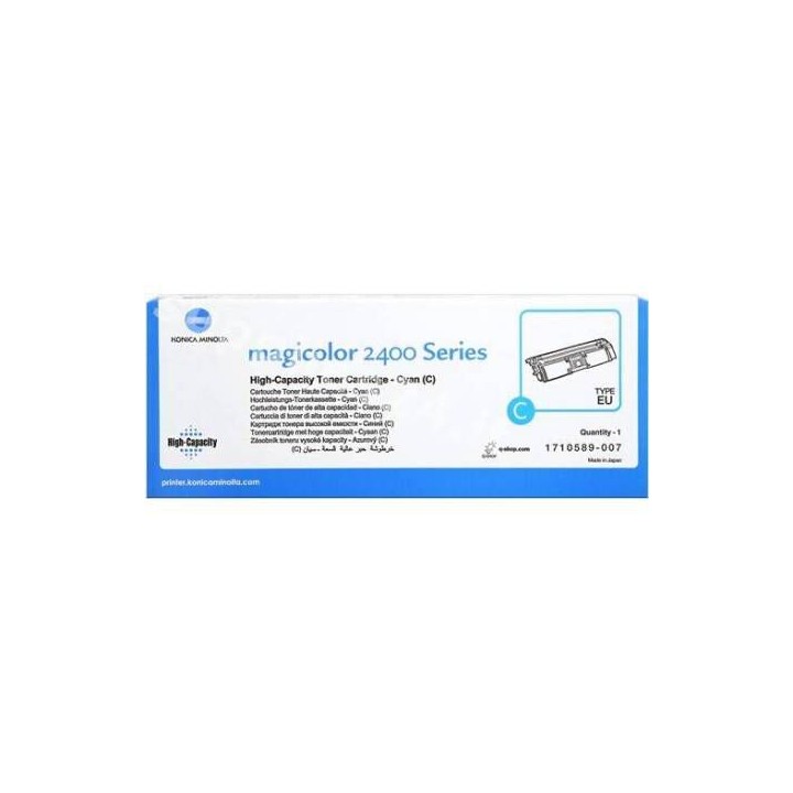 Toner Originale Ciano 1710589-007, A00W332 MINOLTA Conf.1 - Pag.4500