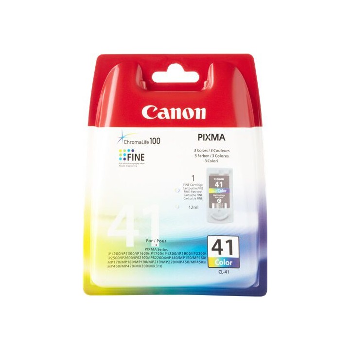 Cartuccia Originale Colore (CL-41) 0617B001, CL-41 CANON Conf.1