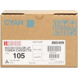 Toner Originale Ciano 885409, 888037, K116/01, Type 105/1 RICOH Conf.1