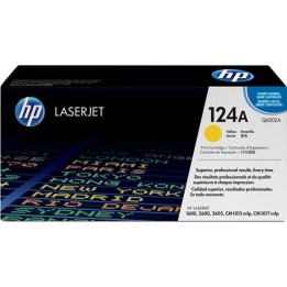 Cartuccia Originale Giallo (124A) 124A, Q6002A HP Conf.1 - Pag.2000