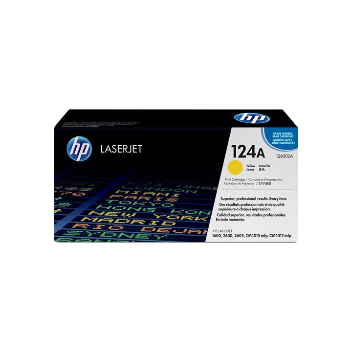 Cartuccia Originale Giallo (124A) 124A, Q6002A HP Conf.1 - Pag.2000