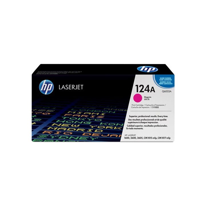 Cartuccia Originale Magenta (124A) 124A, Q6003A HP Conf.1 - Pag.2000