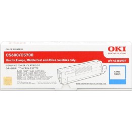 Cartuccia Toner Originale Ciano 43381907 OKI Conf.1