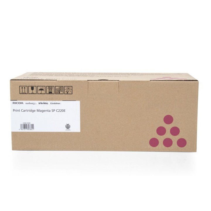 Toner Originale Magenta 406054, 406100, 406767, 407644, K241/M, SP-C220E RICOH Conf.1 - Pag.2300