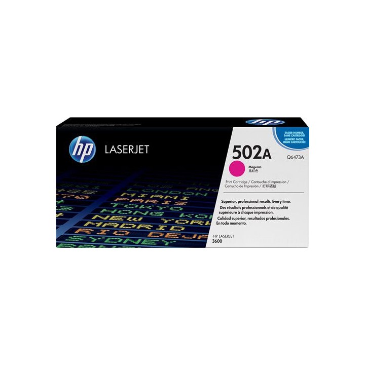 Cartuccia Originale Magenta (502A) 502A, Q6473A HP Conf.1 - Pag.4000