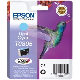 Cartuccia Originale Ciano Chiaro (T0805) C13T08054010, C13T08054011, T0805 EPSON Conf.1