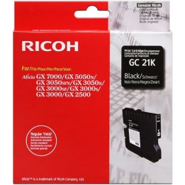 Cartuccia Gel Originale Nero 405532, 405540, GC-21BLK, K202, Type GC-21K RICOH Conf.1