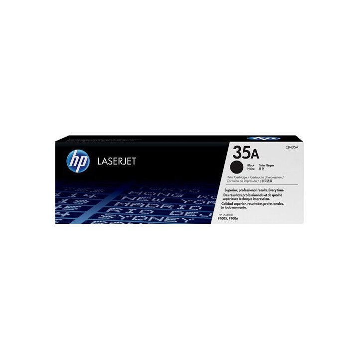 Cartuccia Originale Nero (35A) 35A, CB435A HP Conf.1 - Pag.1500